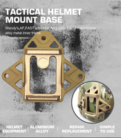 Casque tactique de qualité VAS SHROUD wilcox L3 seiche séchée