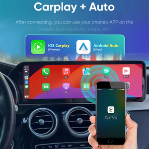 Nouvel <span class=keywords><strong>autoradio</strong></span> Android OLED de 14,9 pouces de style lame pour Benz <span class=keywords><strong>Classe</strong></span> <span class=keywords><strong>C</strong></span> W205 2015-2018, CarPlay sans fil, divertissement pour sièges arrière Android - Product Image 2