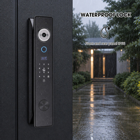 Resistente al Calor 100 ° Cerradura Inteligente C con Intercomunicador de Video y Reconocimiento Facial, IP66 Impermeable, para Regiones de Oriente Medio