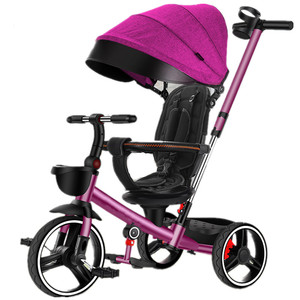 <span class=keywords><strong>Tricycle</strong></span> pour enfants 2022 avec lumière et musique <span class=keywords><strong>rouge</strong></span> et bleu 1-3 ans - Product Image 5