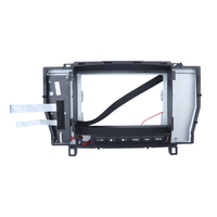 Bingkai Radio mobil untuk Toyota 2003-2009 Aksesori mahkota Audio mobil 9 inci layar besar bingkai Fascia