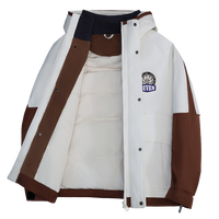 Veste parka matelassée classique en denim pour femmes, hiver 2025, style vintage, imperméable, coupe-vent, unisexe