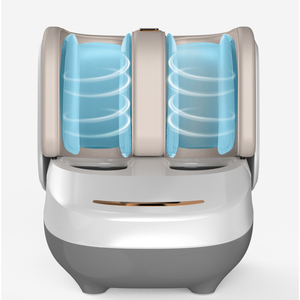 Bán buôn trắng đen chân và bê massager với nhiệt Shiatsu chân Massager Máy làm giảm đau chân calfs và chân Massager - Product Image 2