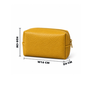 กระเป๋าเครื่องสำอางทรงสี่เหลี่ยม PU รับผลิตแบบ ODM OEM ปรับแต่งได้ตามความต้องการ มาตรฐาน BSCI กระเป๋าแฟชั่นทันสมัย มาตรฐาน ISO BSCI กระเป๋าเก็บของ - Product Image 1