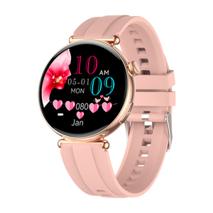 Reloj inteligente ET491 de forma redonda con pantalla Amoled de 1,32 pulgadas con función de llamada 2025, relojes para mujer, <span class=keywords><strong>Monitor</strong></span> de salud cardíaca ECG - Product Image 5