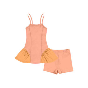 Ropa Deportiva Infantil Personalizada, Diseño de Tul con Estampado de Tenis, Vestido para Niñas con Pantalones Cortos de Seguridad, Secado Rápido, Spandex/Poliéster 220g, Yoga - Product Image 4