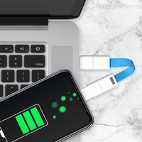 2024 Top ventes Mini câble de charge magnétique 6 en 1 porte-clés câble Micro USB pour Iphone Type C tout en un câble de données