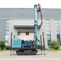 Machine de forage de puits d'eau 300m SM300, type chenillé diesel