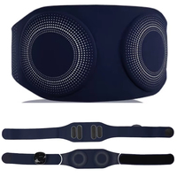 Ceinture de massage vibrante chauffante électrique portable pour la taille, brûle-graisse, soutien lombaire pulsé