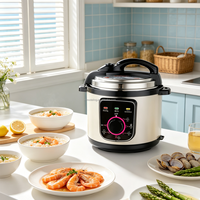 Cuisinière à pression électrique grande capacité, multifonction, pour grande famille