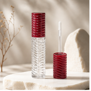 Gloss à lèvres bio longue tenue pour usage quotidien, effet repulpant, tube rayé avec logo personnalisé, gloss à lèvres personnalisé - Product Image 2