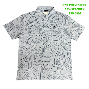 Diseña tu Propia Camiseta <span class=keywords><strong>Polo</strong></span> de <span class=keywords><strong>Marca</strong></span> Personalizada, Manga Corta, para Hombre, de Poliéster, Ajustada, para Golf - Product Image 1