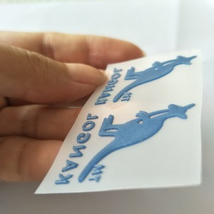 Custom Thickness Silicone Iron on Neck Sticker Label Heat Transfer Press Silicone 3D Logo Clothing Garment for Clothes Swimsuit
