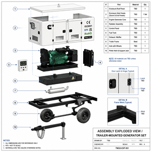 Groupe électrogène diesel Cummins Super Silent 30kVA 40kVA 50kVA 60kVA avec ATS, alimentation de secours d'urgence, groupe électrogène insonorisé personnalisé - Product Image 5
