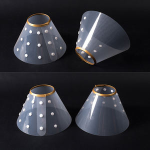 Kerah Pelindung Hewan Peliharaan Elizabeth, Desain Jepret Plastik Lembut, Kerah Pelindung untuk Anak Anjing dan Anak Kucing - Product Image 6