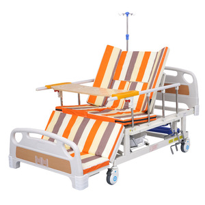 Lit médical manuel New Century en acier inoxydable avec fonction dossier inclinable pour personnes âgées - Product Image 2