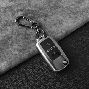 Chất lượng cao TPU chìa khóa xe trường hợp bìa Shell cho <span class=keywords><strong>VW</strong></span> Volkswagen MK4 Bora Golf <span class=keywords><strong>Jetta</strong></span> Passat Polo TOURAN Skoda <span class=keywords><strong>2</strong></span> nút - Product Image 5