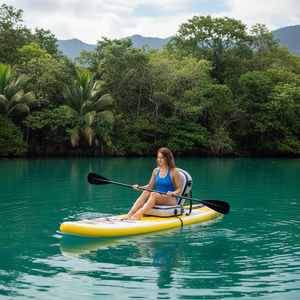 Suministro de fábrica: <span class=keywords><strong>Asiento</strong></span> inflable <span class=keywords><strong>para</strong></span> <span class=keywords><strong>kayak</strong></span> DWF SUP, material de PVC <span class=keywords><strong>para</strong></span> casco, 53x80cm, 10cm de grosor, <span class=keywords><strong>para</strong></span> océano, drifting, <span class=keywords><strong>surf</strong></span> y actividades al aire libre. - Product Image 5