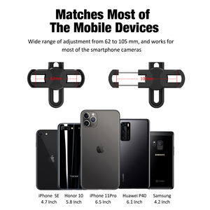 Support d'adaptateur de téléphone portable Clip de téléphone-Microscope de télescope monoculaire binoculaire compatible - Product Image 4