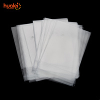 100 pièces/paquet 7cm de largeur personnalisé en plastique Transparent Opp emballage sac jetable étanche auto-scellant sac transparent