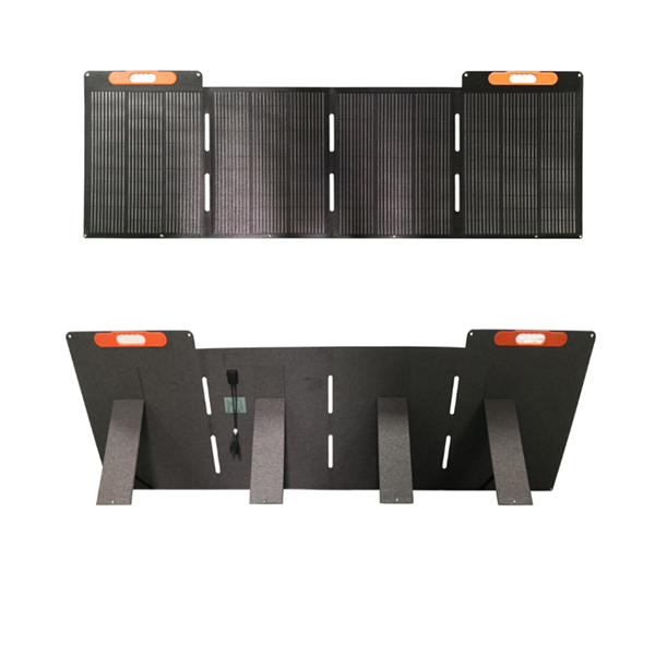 400w Foldable Monocrystalline Solar Panel ETFE Waterproof 36V MC4 Output for Power Station Monitoring Emergency Equipment