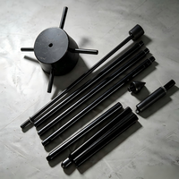 Muestreador de cuchara dividida de alta precisión de 63.5 kg para prueba de penetración estándar, kit con 1 año de garantía para pruebas de densidad natural del suelo