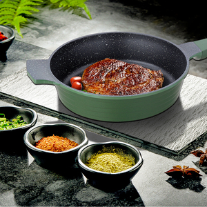 Sartén de Cocina de Inducción, juego de utensilios de cocina antiadherentes de aluminio, fundido a presión, 10 Uds. - Product Image 5