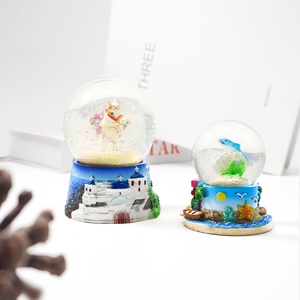 Bán buôn đồ trang trí quả cầu pha lê nhựa tùy chỉnh, quả cầu nước làm quà tặng Giáng sinh, bán buôn quà lưu niệm - Product Image 4