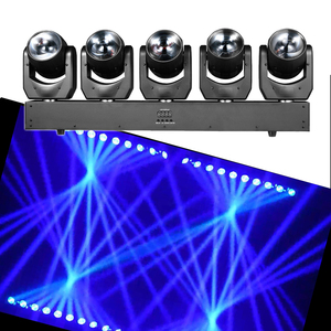 Nueva Luz DJ con Cabezal Giratorio <span class=keywords><strong>Tornado</strong></span>, 5 Cabezales, 5x60w LED, Barra de Haz Móvil, Control por Píxeles - Product Image 1