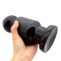 Dildo géant noir de 95 cm, plug anal extra-large et épais, jouet pour fisting, surdimensionné pour hommes, utilisation anale relaxante