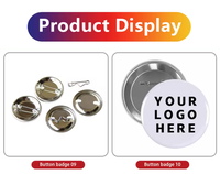 Botones Metálicos Personalizados con Impresión a Medida, Precio de Fábrica