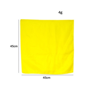 Accessorio magico sciarpa colorata in pura seta 45*45CM trucchi magici maghi Close up Street Stage magia Prop espediente illusione - Product Image 5