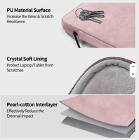 Funda Protectora para Portátil Personalizada al por Mayor, Resistente a Impactos y Presión, para Negocios, Funda Protectora para Portátil de 11-16 Pulgadas, Fundas de PU para Portátil