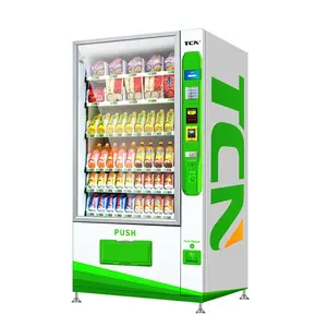 TCN流行小吃饮料自动售货机制造商美国市场
