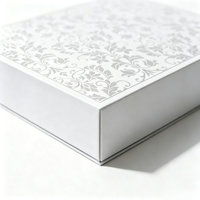 Boîte d'emballage de luxe personnalisée, boîte magnétique de qualité supérieure, boîte d'emballage pour bijoux, boîte cadeau rigide, boîte cosmétique
