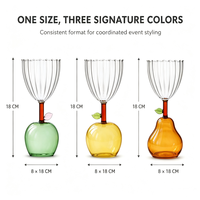 Verre à vin rouge personnalisé, verres à pied colorés sur mesure pour mariage, fête, cadeau, vente en gros
