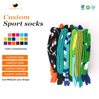 Chaussettes de performance athlétique pour le soutien de la marque Start up Brand, avec soutien de la voûte plantaire, chaussettes de golf fantaisie amusantes, pour l'entraînement et la performance