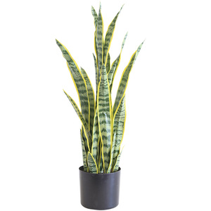 <span class=keywords><strong>Planta</strong></span> de Serpiente Artificial de 80 cm, Realista, Resistente a los Rayos UV, Ecológica, Duradera, con Tacto Natural, <span class=keywords><strong>Planta</strong></span> Moderna en Maceta de Plástico para el Hogar - Product Image 4