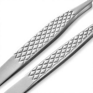 ชุดแหนบตัดขนตาสแตนเลสสตีลความแม่นยำสูง HASIBI NAQIBI SURGICAL CORPORATION HNSC-ET-0019 จำนวน 5 ชิ้น ปลายเรียบ บรรจุภัณฑ์ - Product Image 4