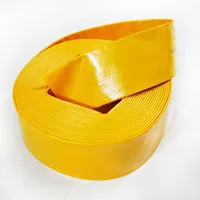 2 4 6 Inch 8 Inches Flexible Manguera PVC Couleur Jaune Layflat Sunny Hose 1 1/2 Inch