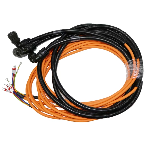 High Flexible Servo Motor Power Cable 600V PTFE Insulated Tin Plated Copper for CNC Milling Machine & Industrial Robot