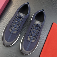 Baskets de skate rétro pour hommes, style de luxe de créateur, originales, en cuir véritable pleine fleur de vache, à lacets, pour affaires et loisirs