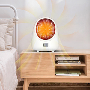 N4 Heater Electric Desktop Heater 20 Sqm Fast Heating White And Pink Office Home Use - Product Image 1