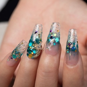 Esmalte de gel uv para uñas, barniz de uñas de <span class=keywords><strong>color</strong></span> ámbar, translúcido - Product Image 6