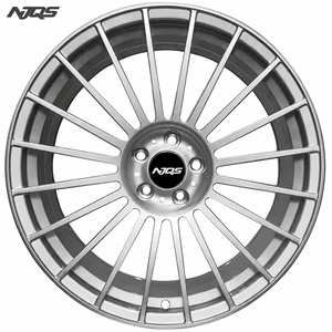 NJQS Dövme Jantlar Çok Satan Tek Parça Özelleştirilmiş 5x120 5x112 5x114.3 Araba Alüminyum Çok Kollu Alaşım Jantlar - Product Image 1