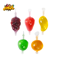 Fabricant chinois de bonbons en gros, gelées aux fruits, raisin, orange, halal, collations pour enfants, certifié EN71, Play Eat