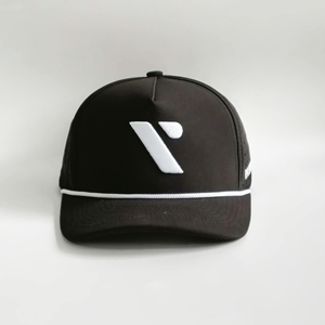 Structured 100% Polyester 5-Panel Quick Dry <strong>Baseball</strong> <strong>Cap</strong> 3D Embroidered Curved <strong>Grey</strong> Suede Pattern Hand Embroidery Flocking - Product Image 2