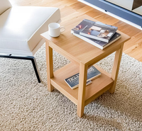 Tabouret de rangement debout moderne, fin, durable, en bois massif, table basse et table d'appoint pour outils électriques, vente chaude
