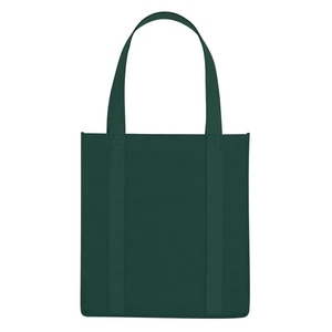 Sac de courses réutilisable en non-tissé avec logo personnalisé imprimé, prix d'usine - Product Image 2