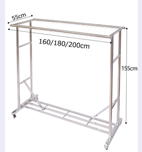 Estante <span class=keywords><strong>de</strong></span> exhibición <span class=keywords><strong>de</strong></span> oro al por menor, tienda <span class=keywords><strong>de</strong></span> <span class=keywords><strong>ropa</strong></span> y madera para muebles <span class=keywords><strong>de</strong></span> metal, madera <span class=keywords><strong>de</strong></span> acero con superficie pulida, embalado en cartón - Product Image 3
